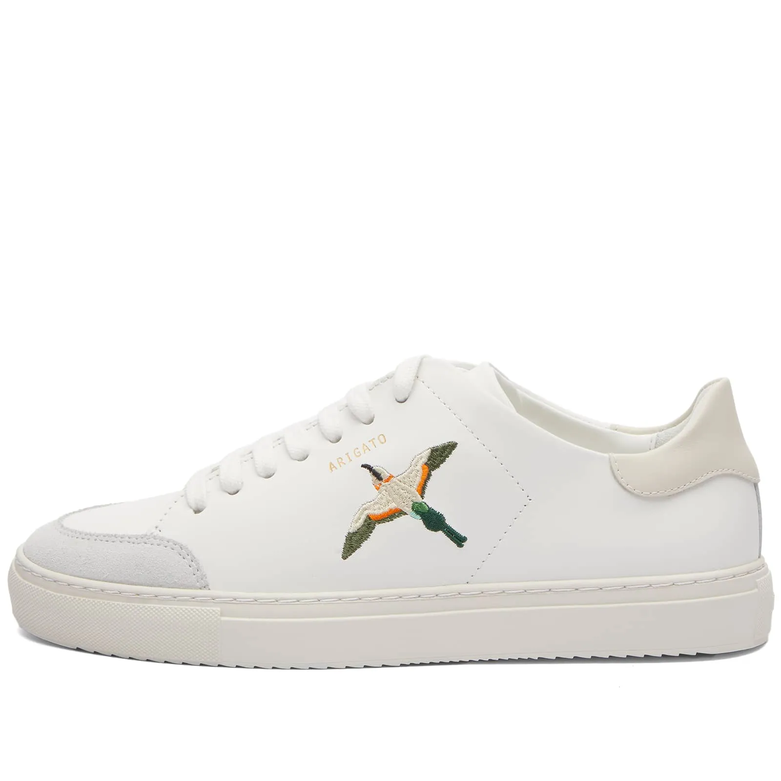 Axel Arigato Clean 90 Bee Bird Sneakers, White & Cremino