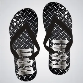 Beta Theta Pi Diamond Plate Flip-Flops - SBL100 - SUB