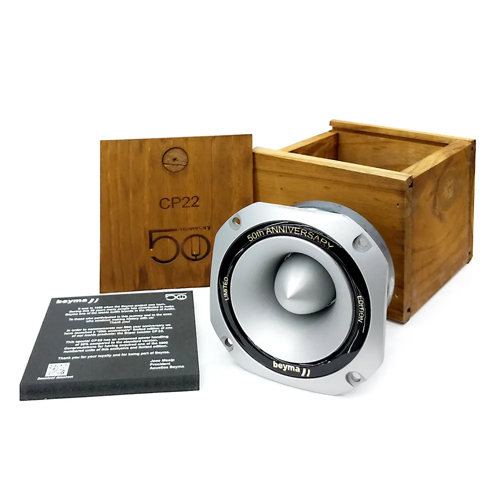 Beyma CP22-50AN 50th Anniversary Limited Edition High Compression Tweeter 35 Watt RMS