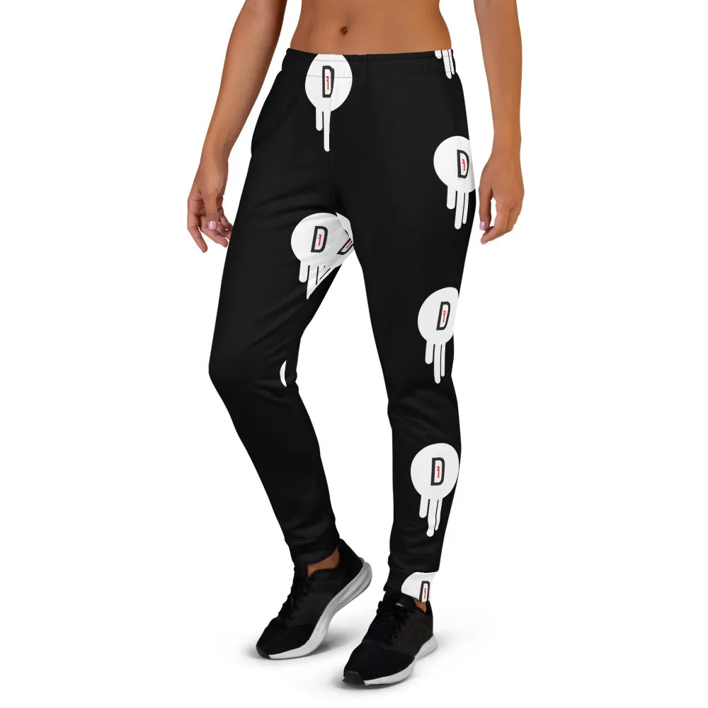 Black Different Drip Women's Joggers