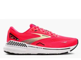 Brooks Adrenaline GTS 23 Ladies Running Shoe (Diva Pink/Yellow/Black)