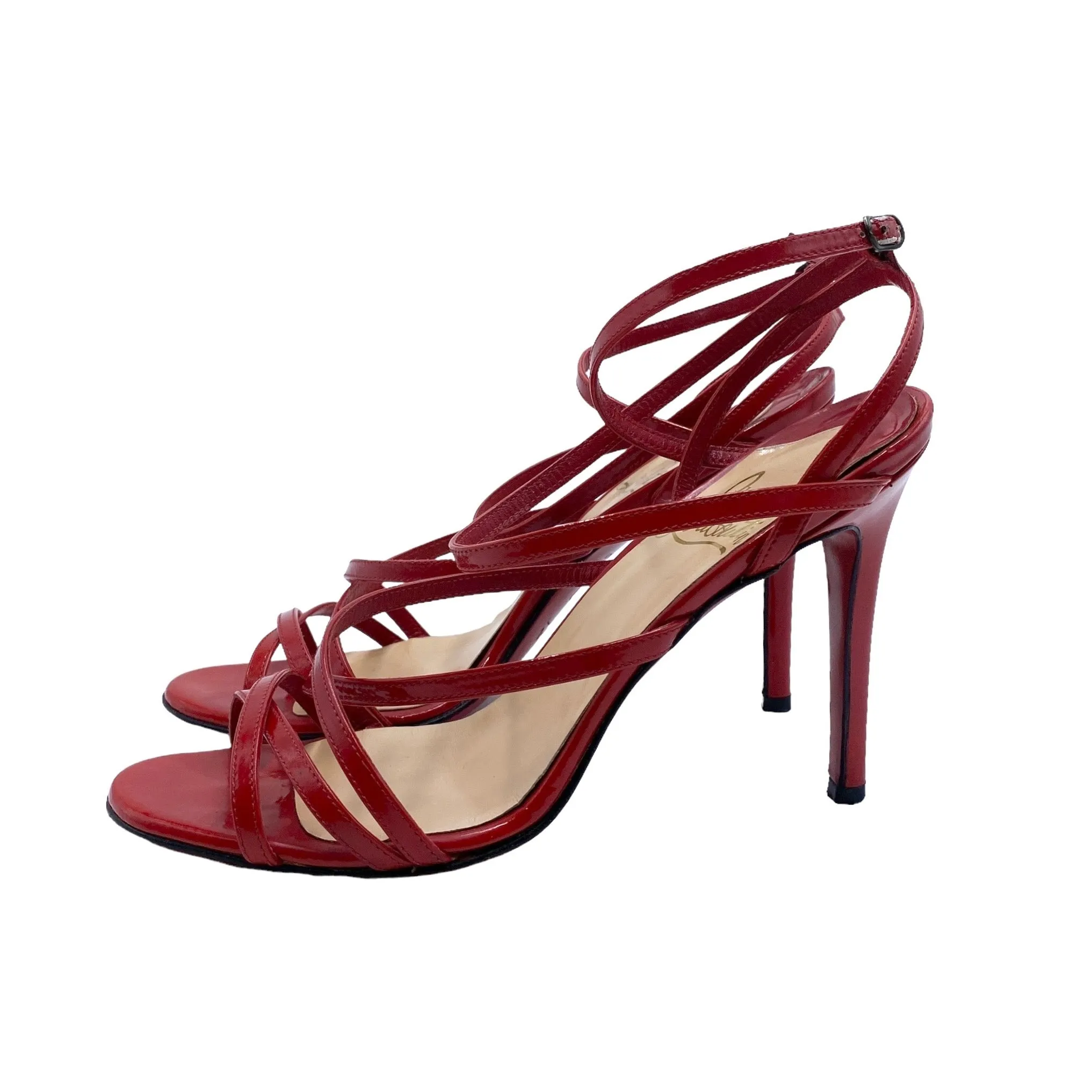 CHRISTIAN LOUBOUTIN STRAPPY SANDALS EU 36/ UK 3