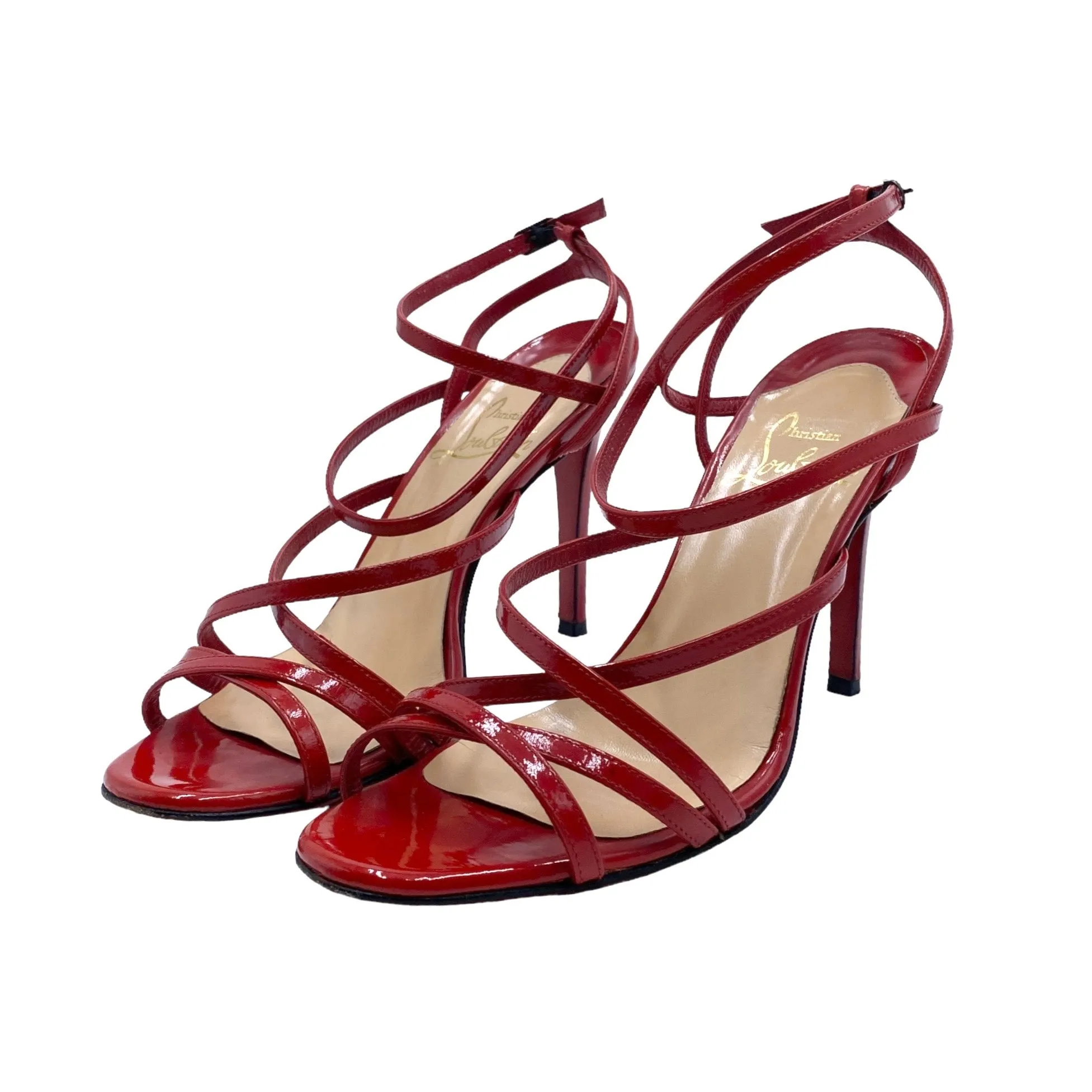 CHRISTIAN LOUBOUTIN STRAPPY SANDALS EU 36/ UK 3