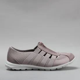 Christine - Taupe Satin