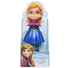 Disney Frozen Mini Toddler Doll Anna In Purple/Black Dress