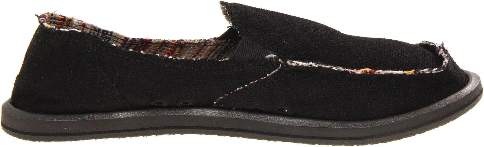 Donna Hemp Sanuk loafers, black