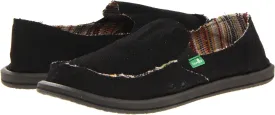 Donna Hemp Sanuk loafers, black