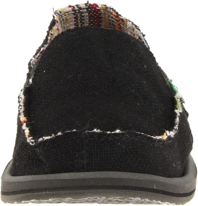 Donna Hemp Sanuk loafers, black