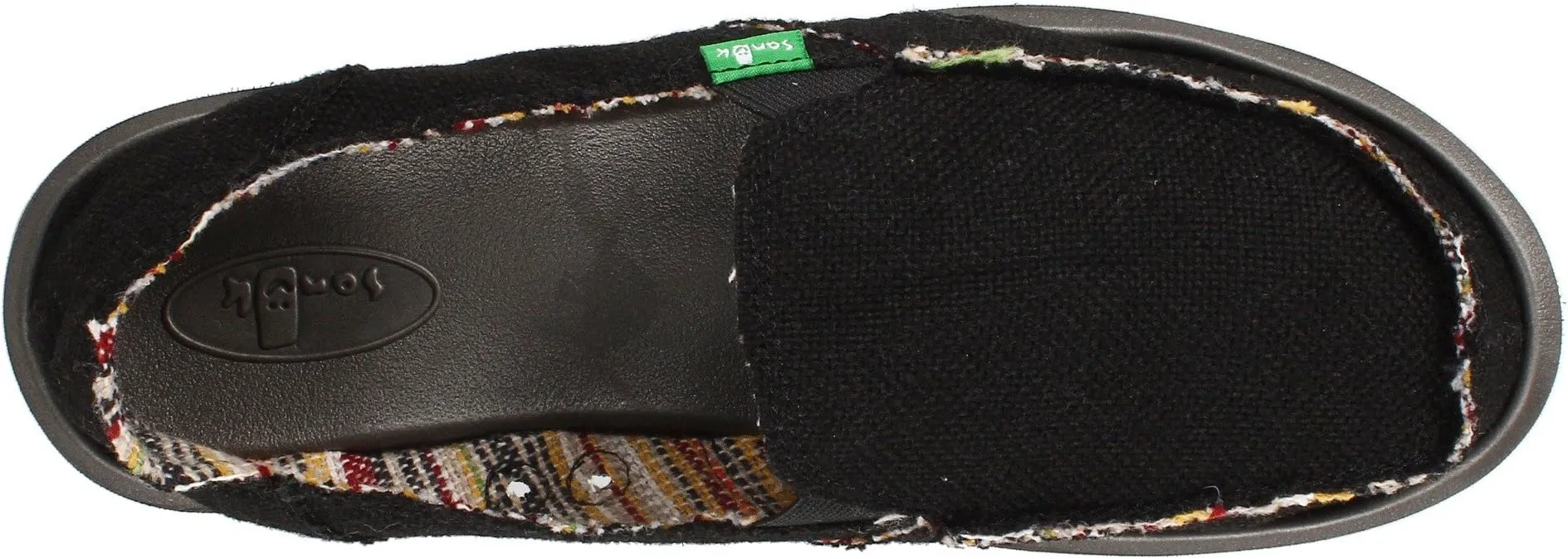 Donna Hemp Sanuk loafers, black