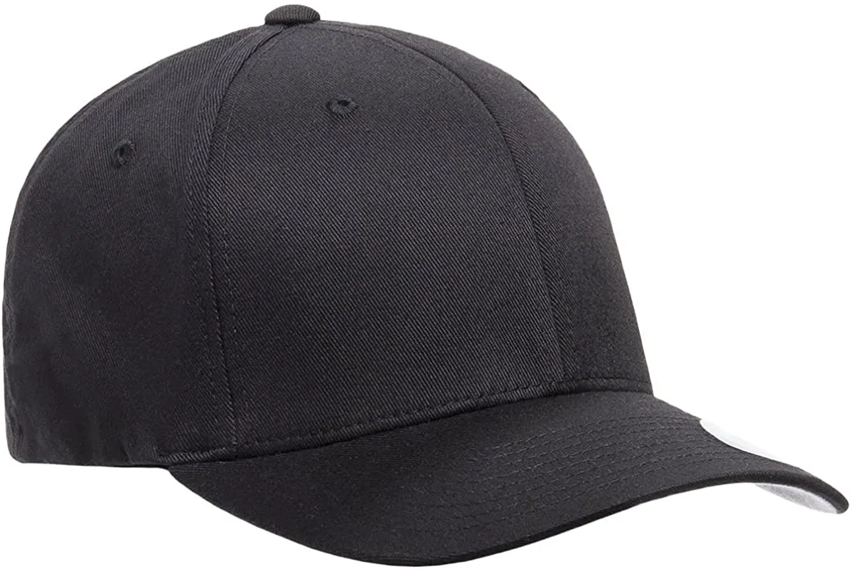 Flexfit Men's Athletic Baseball Fitted Cap Black