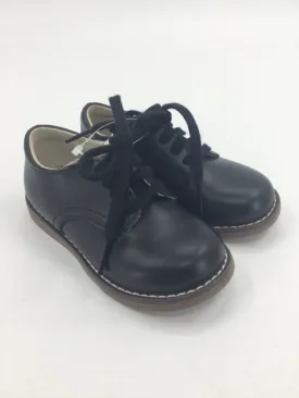 Footmates Child Size 7 Toddler Black Dress Shoes