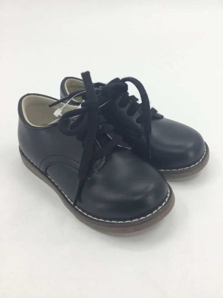Footmates Child Size 7 Toddler Black Dress Shoes