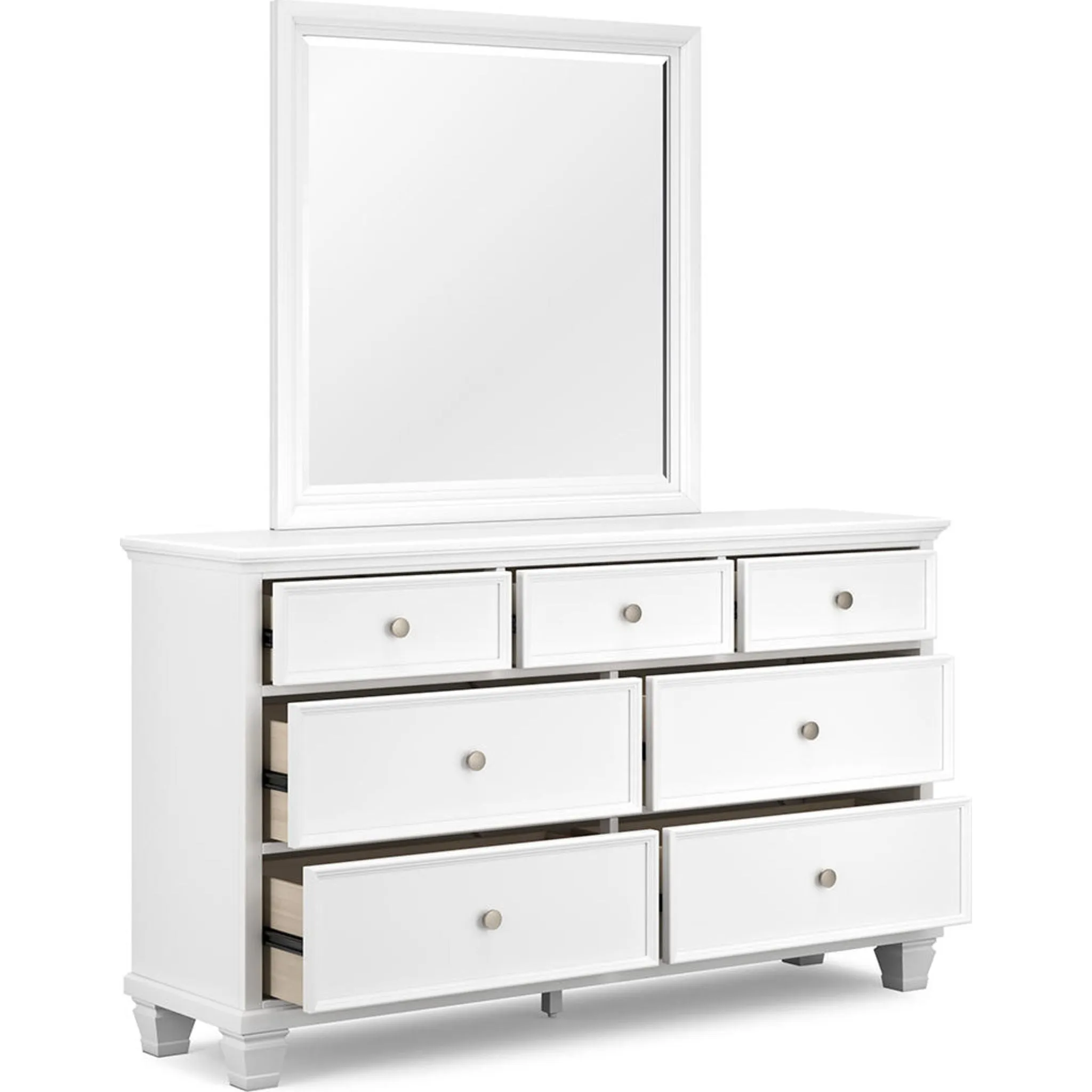 Fortman 5 Piece Panel Bedroom