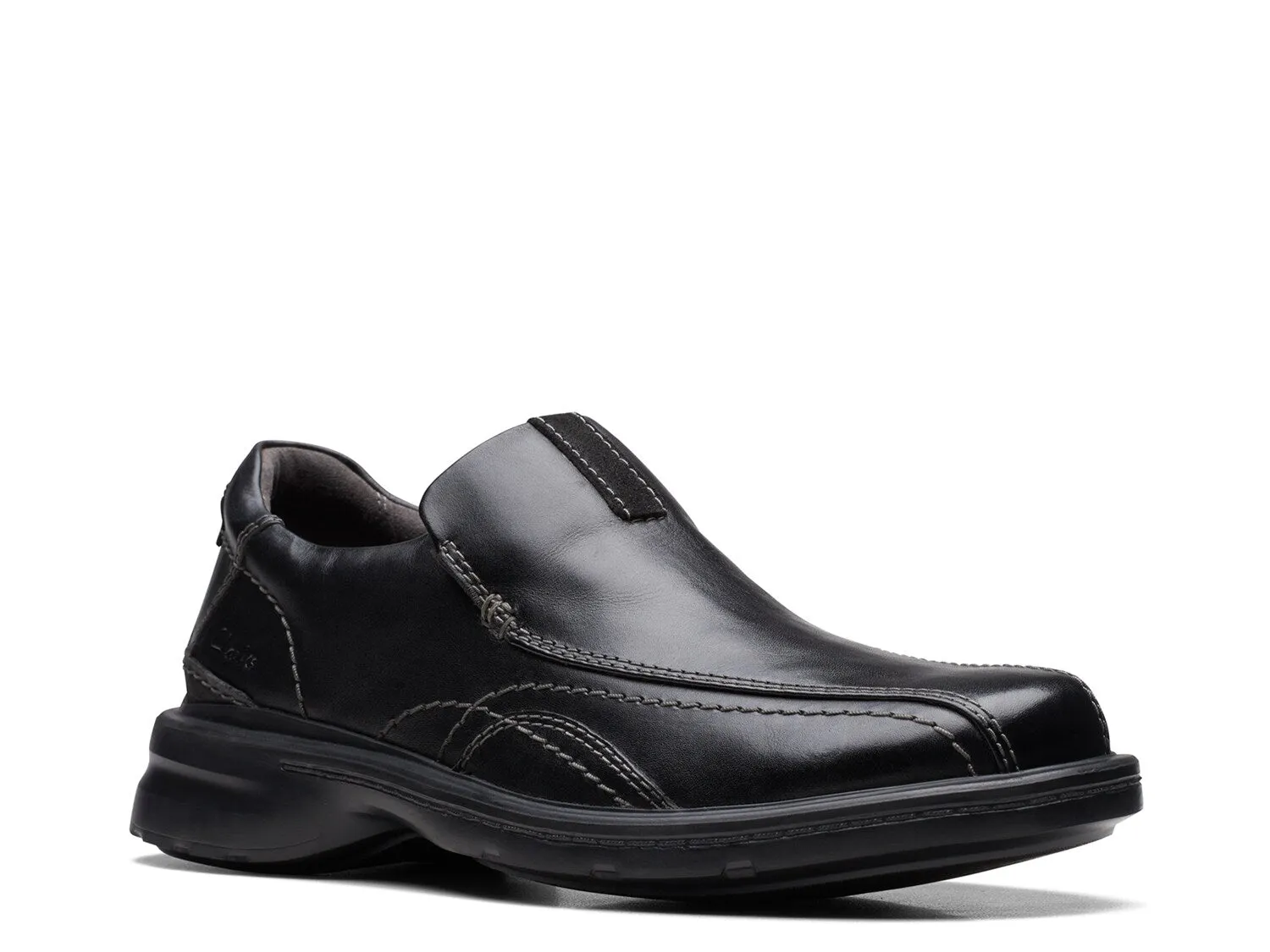 Gessler Clarks slip-ons, black