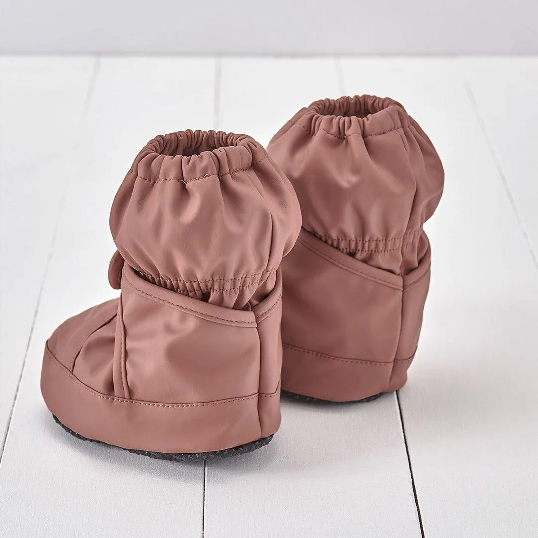 Grass & Air Mini Adventure PU Bootie - Rose