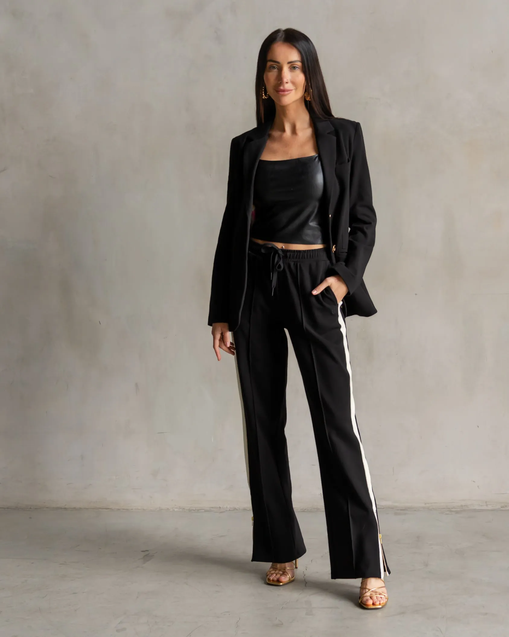 Jordan Interlock Pants Black