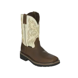 Justin Men's Stampede Steel Toe Work Boots