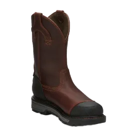 Justin Men'S Warhawk Brown Composite Toe Work Boots