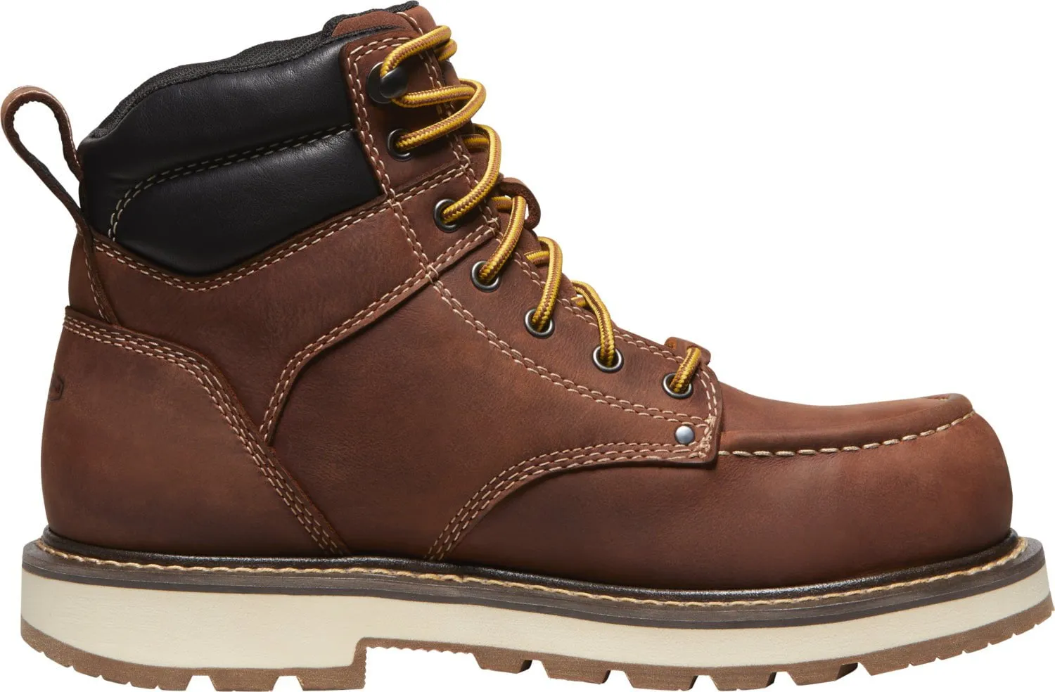 Keen Utility Mens Cincinnati 6in WP CT Tuscan Red/Sandshell Leather Work Boots