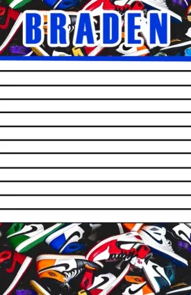 Kicks Custom Notepad