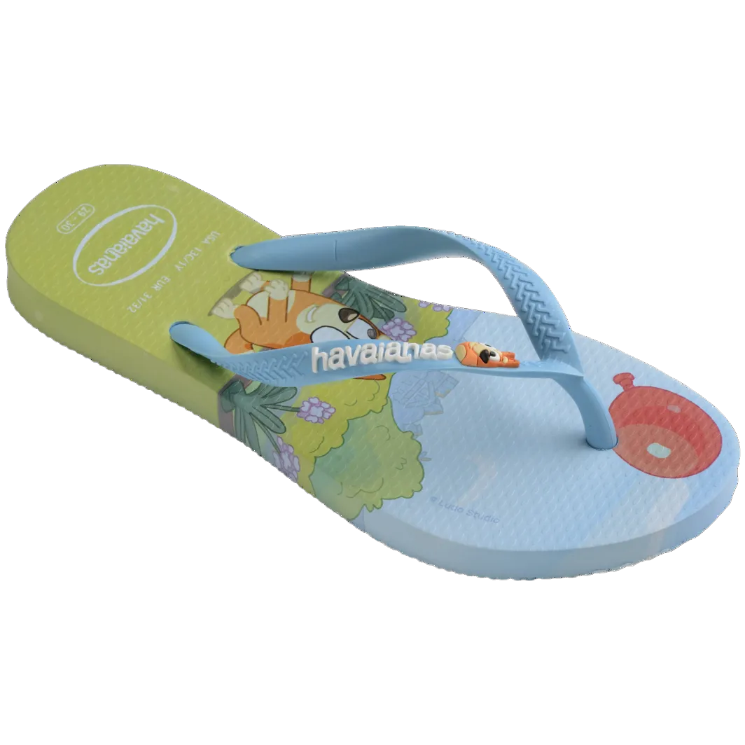 Kids Slim Bluey Flip Flops