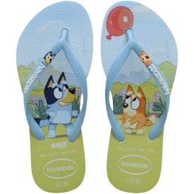 Kids Slim Bluey Flip Flops