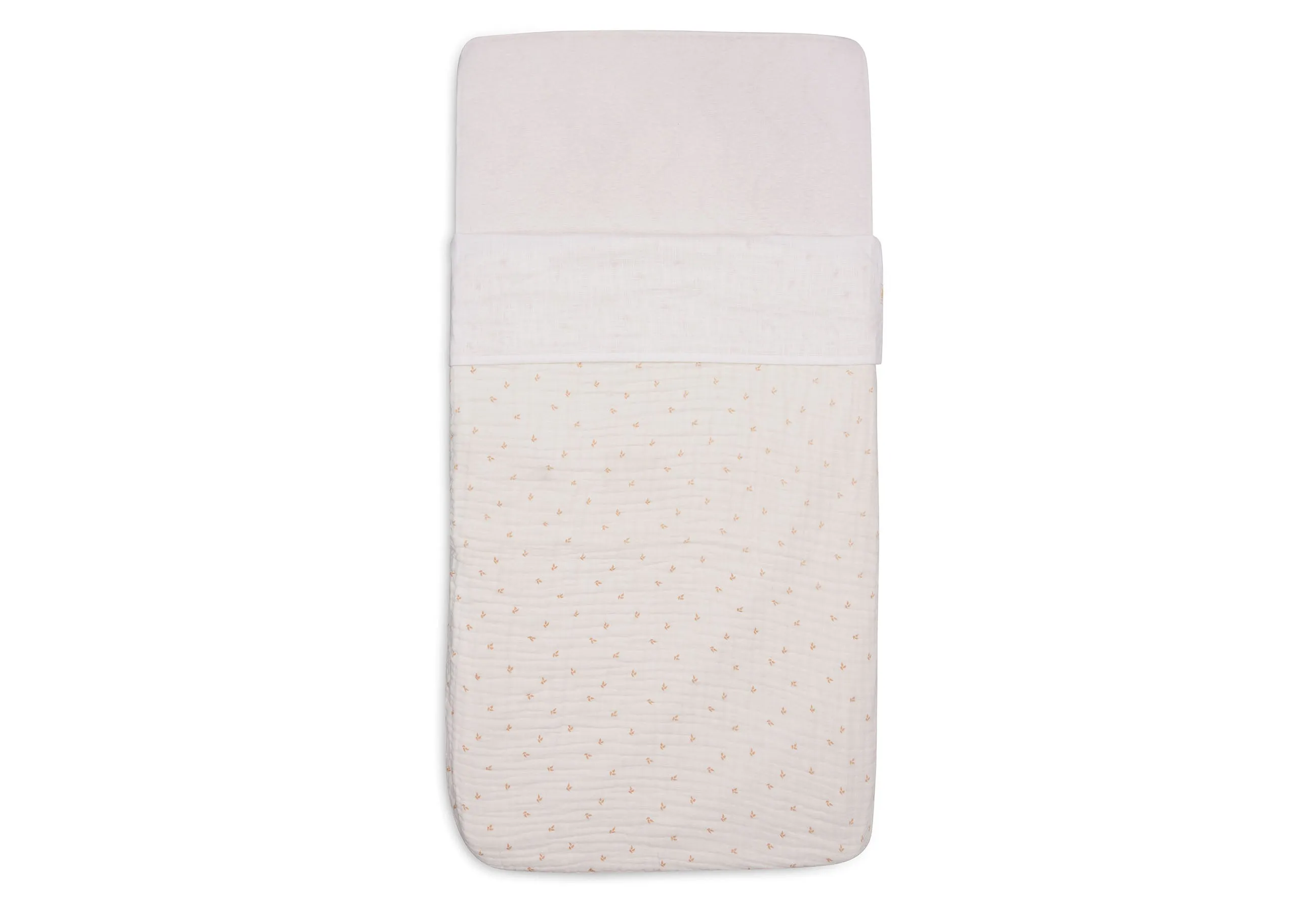 Laken Ledikant 120x150cm Slub - Ivory