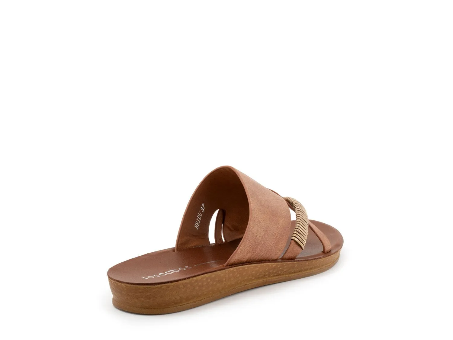 Los Cabos Bride platform sandals, brown