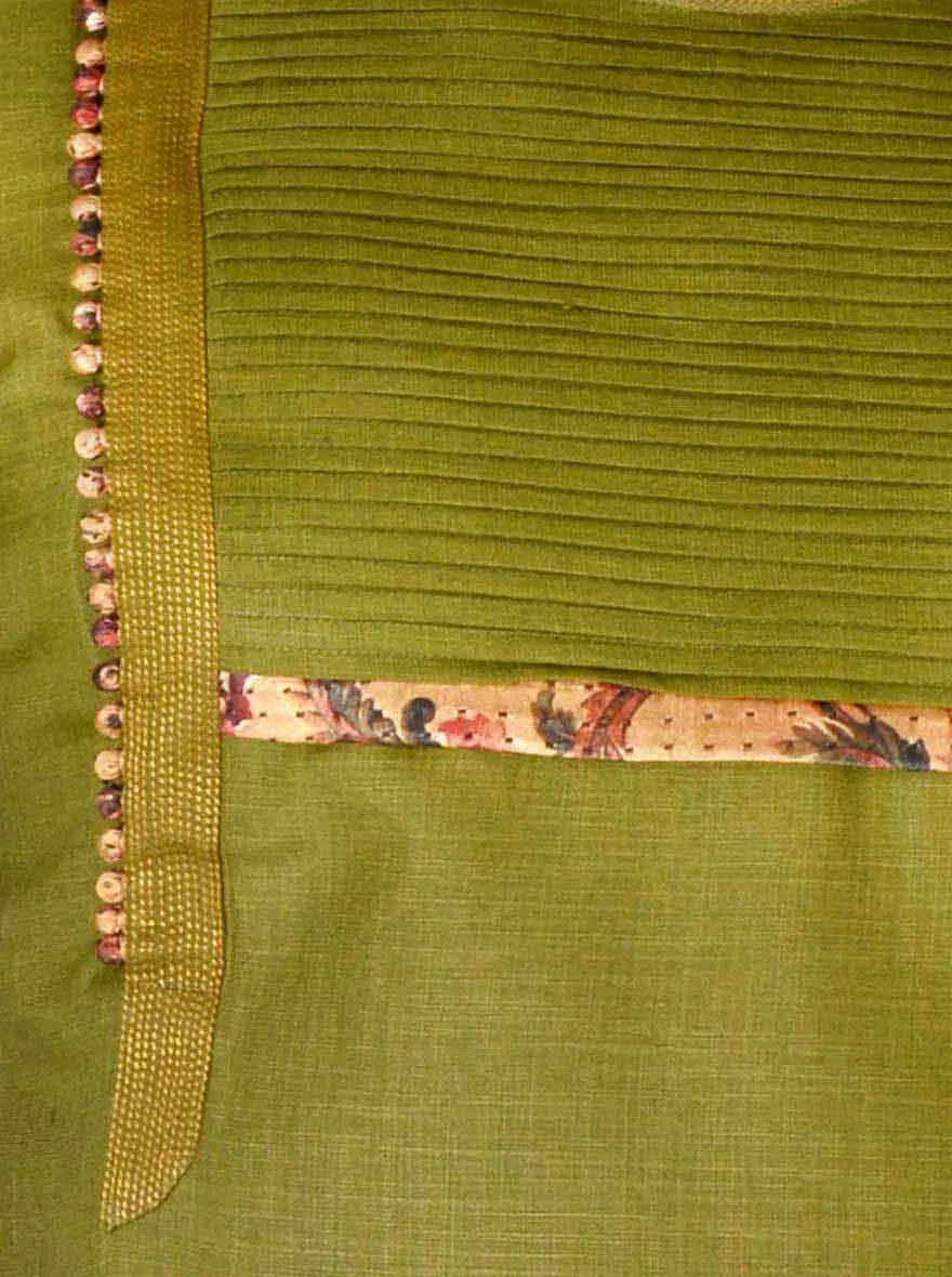 Mehendi Green Kurta Set | Azania
