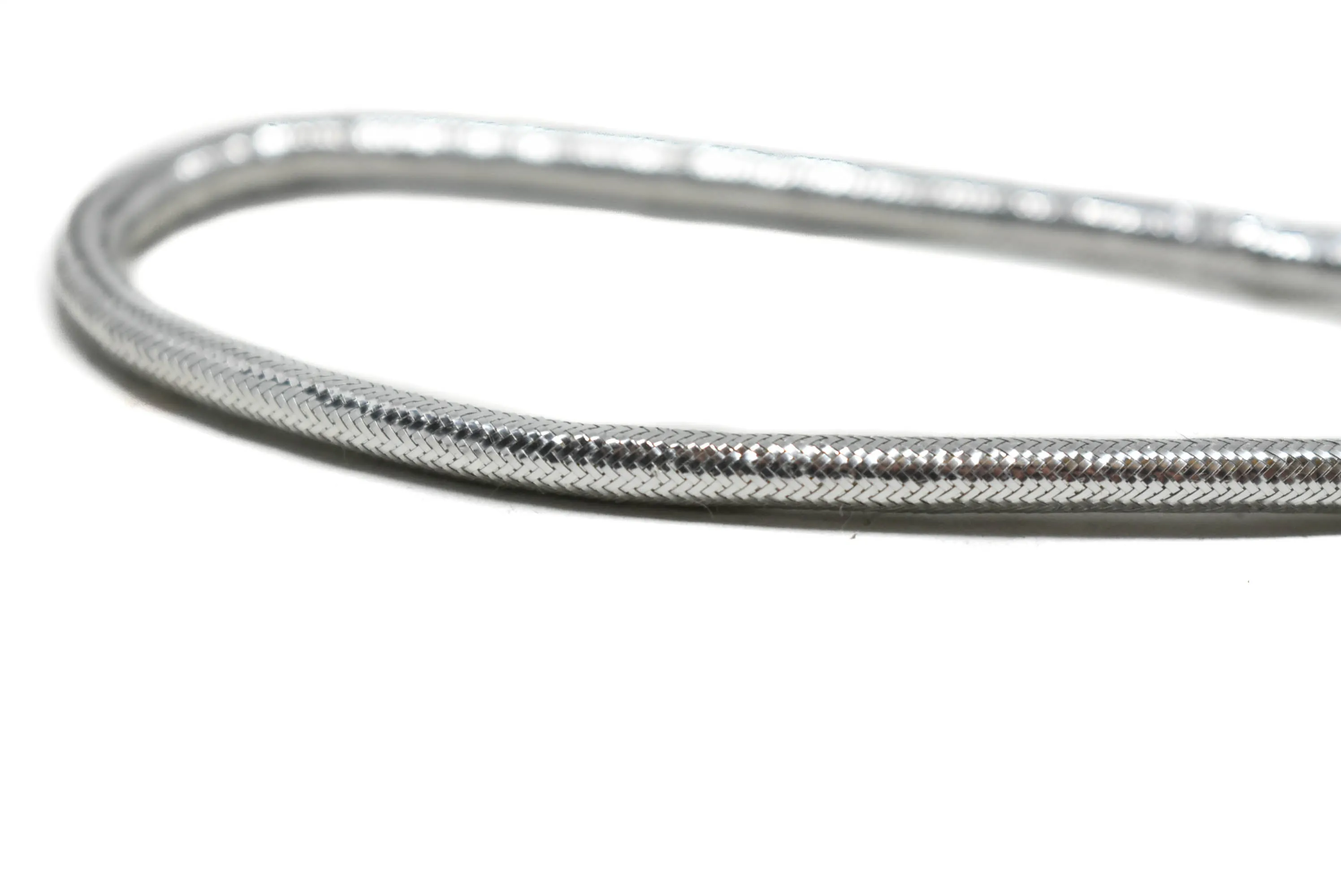 Metallic Silver Braided Cord (4mm & 7.5mm)