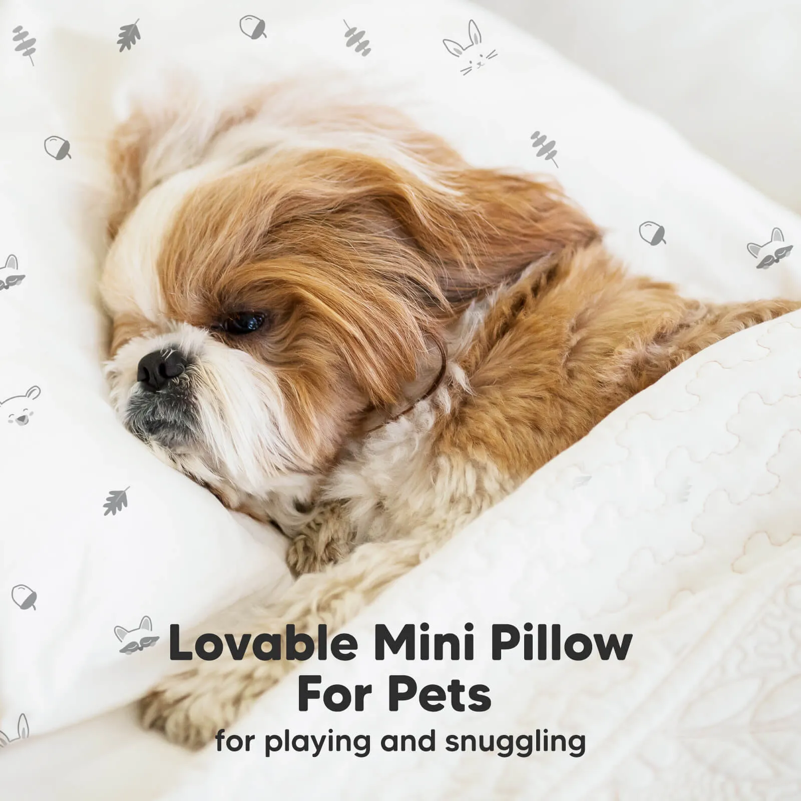 Mini Toddler Pillow With Pillowcase (Prairie)
