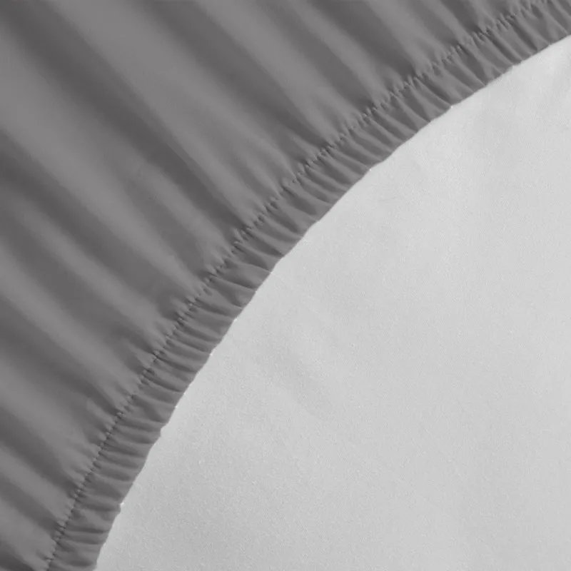 Nest Thermal Microfibre Winter Fitted Sheet - Charcoal
