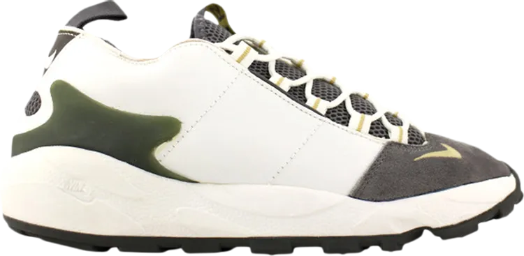 Nike Air Footscape Leather 'White Graphite' Sneakers, White