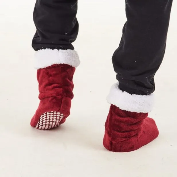 Snugg Boot Dark Red