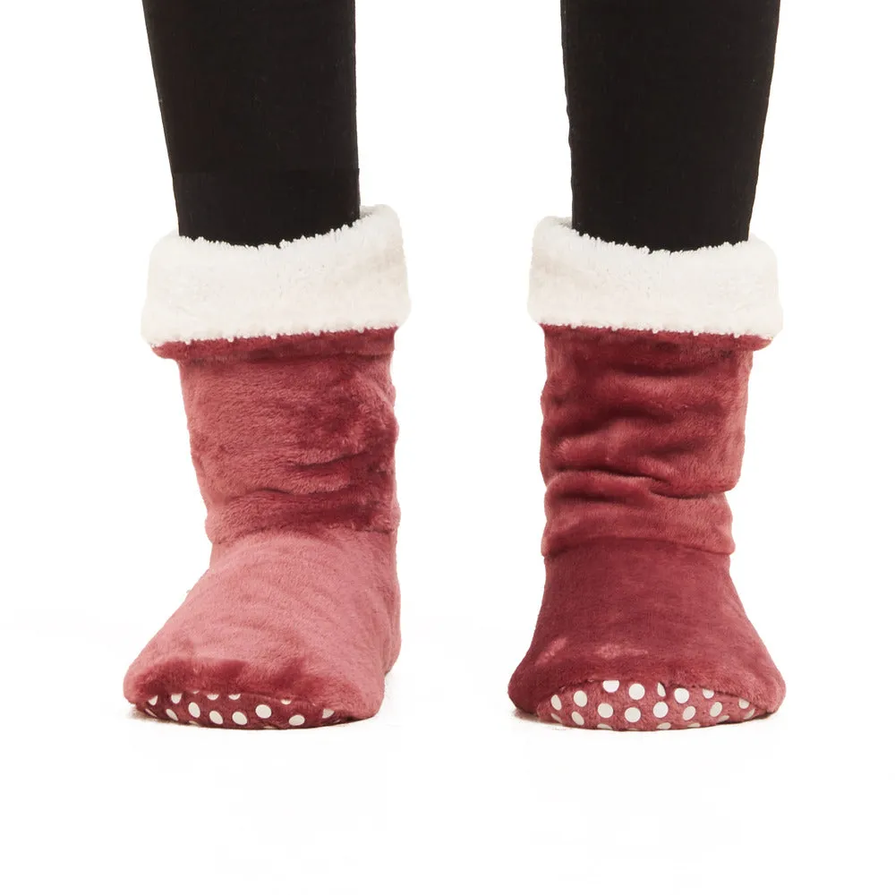 The Snugg Boot Dark cashmere