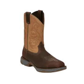 Tony Lamas Men's Junction Dusty Steel Toe Brown Work Boots