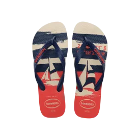 Top Nautical Flip Flops