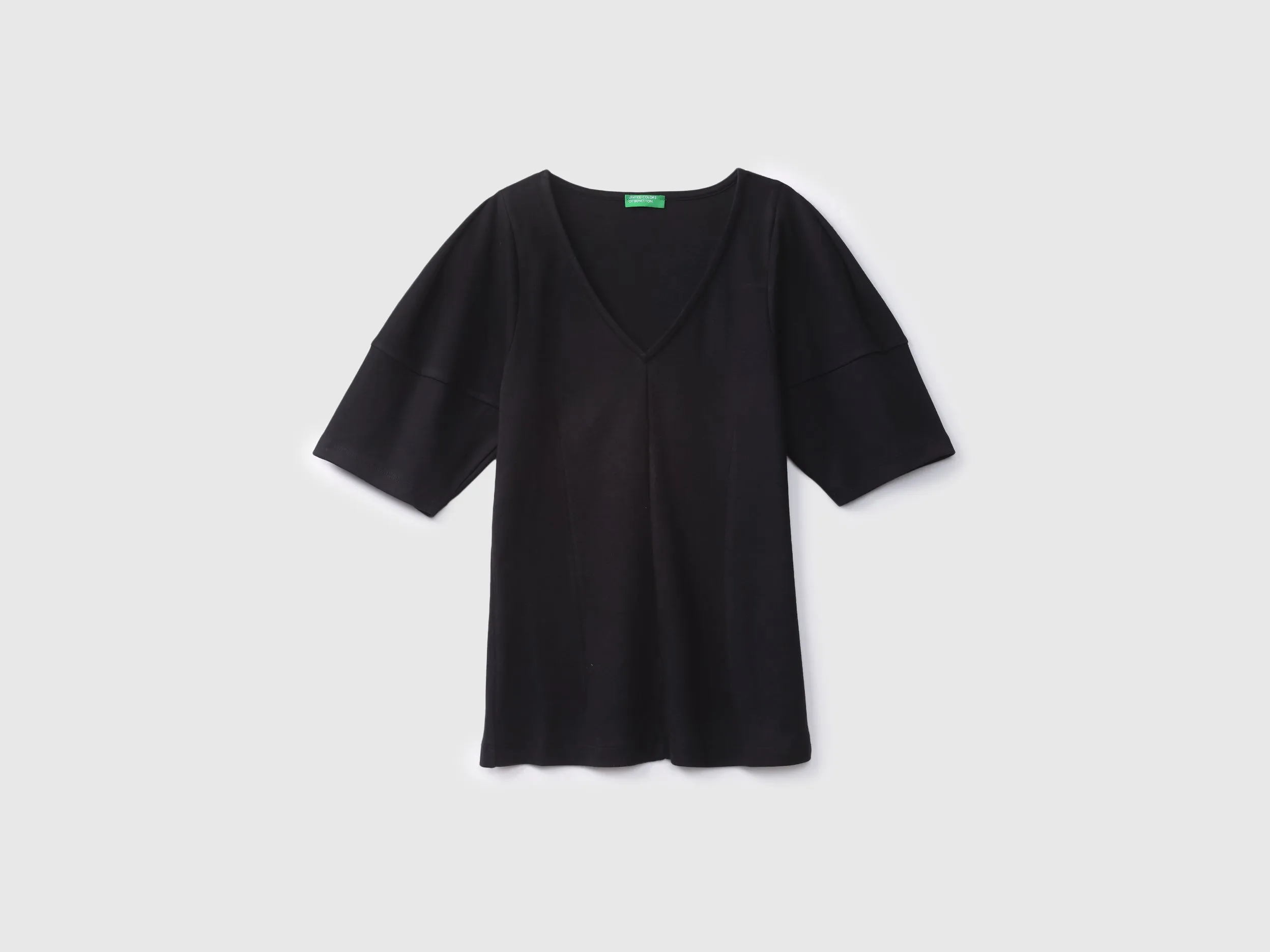V-Neck Solid Top