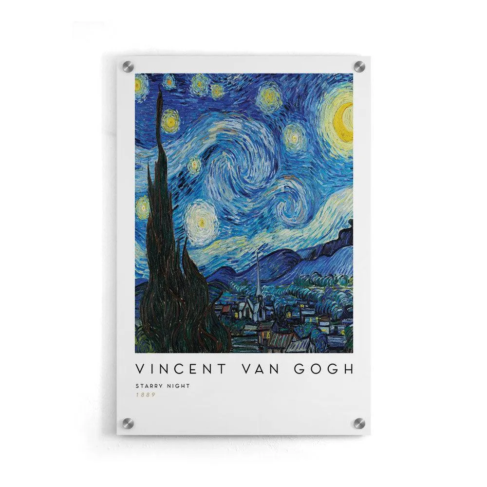 Vincent van Gogh - De Sterrennacht