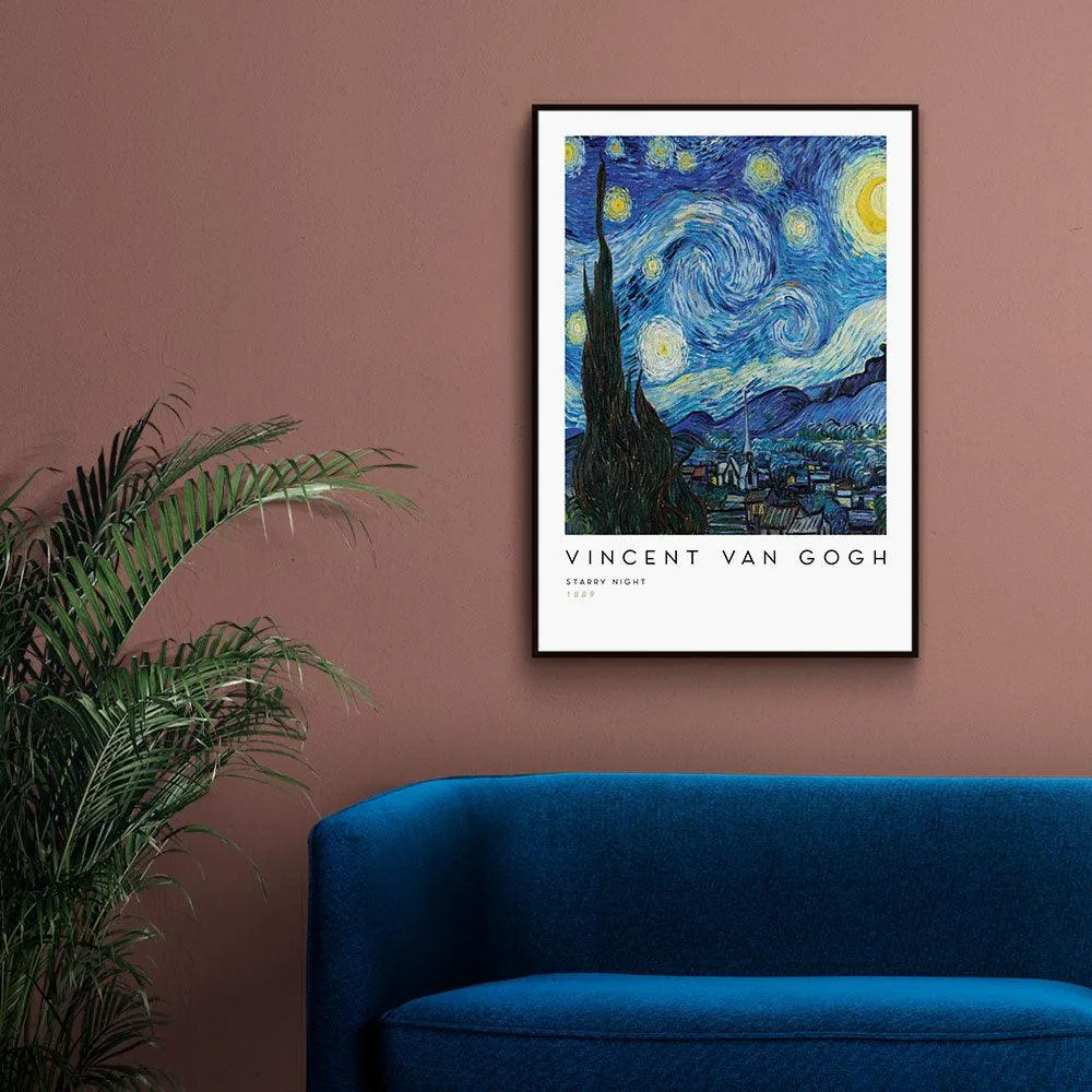 Vincent van Gogh - De Sterrennacht