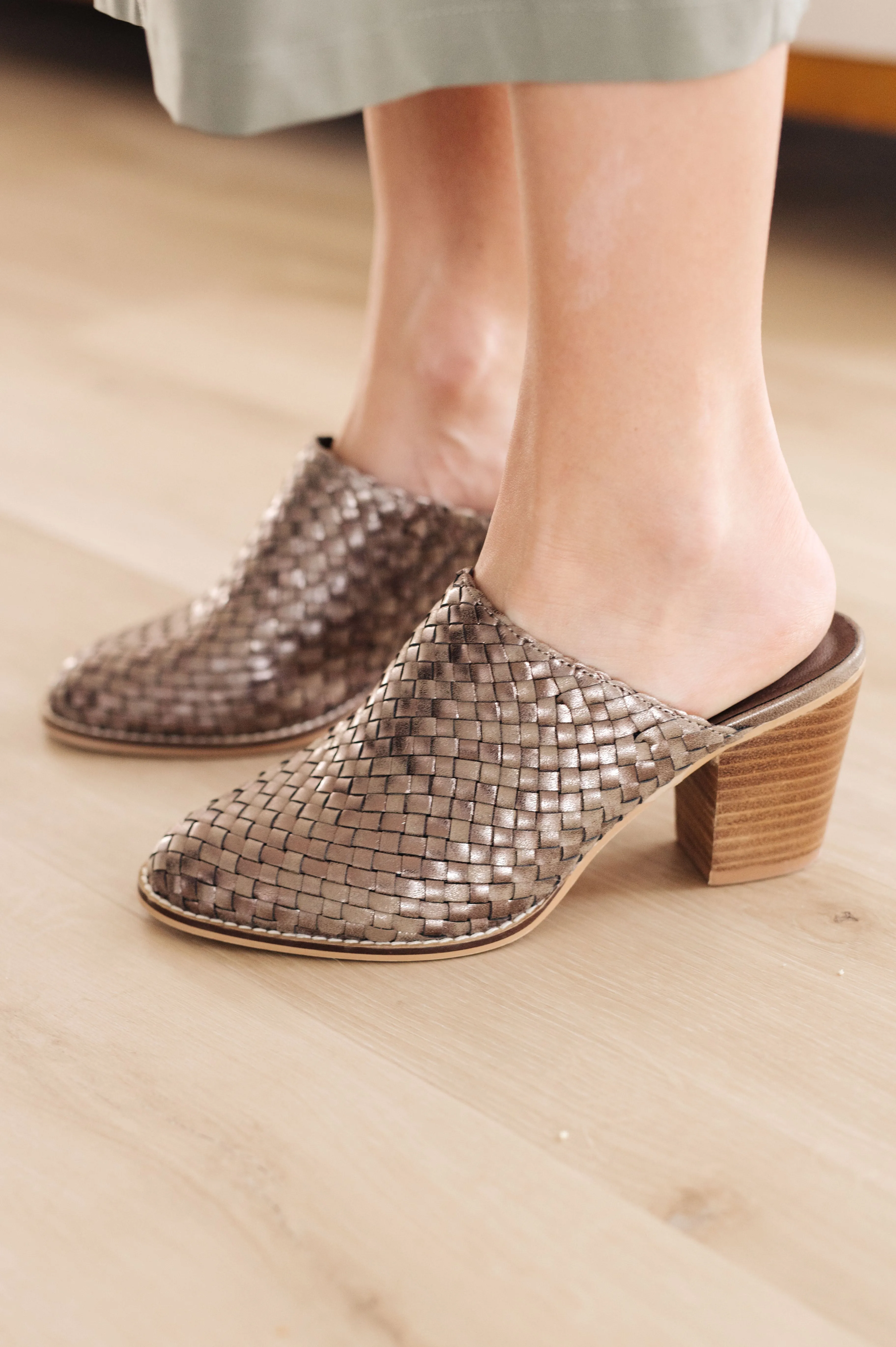 Walk With Me Woven Mules - 11/7