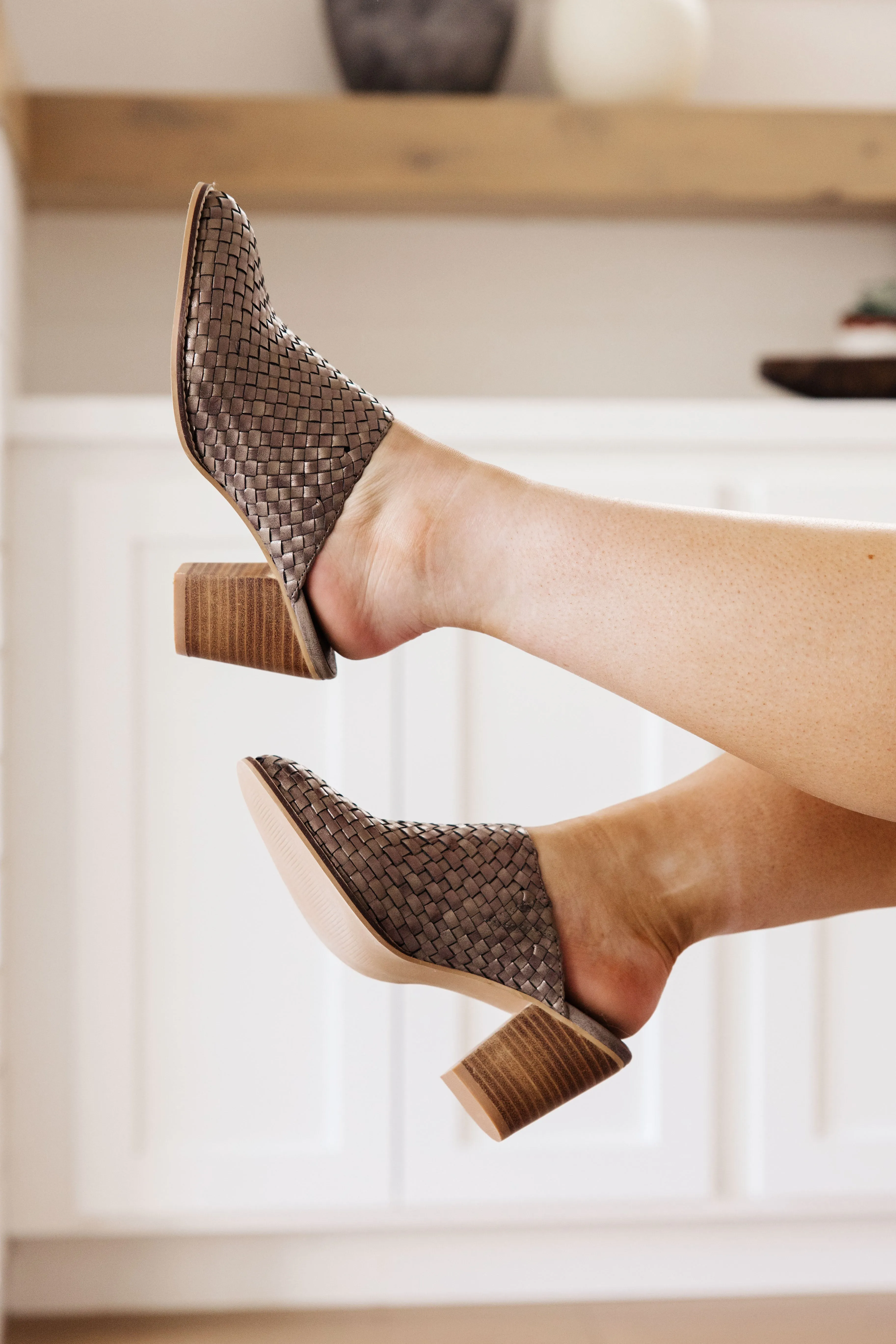 Walk With Me Woven Mules - 11/7