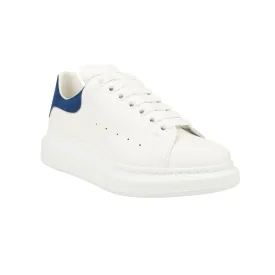 White & Paris Blue Oversized Sneakers