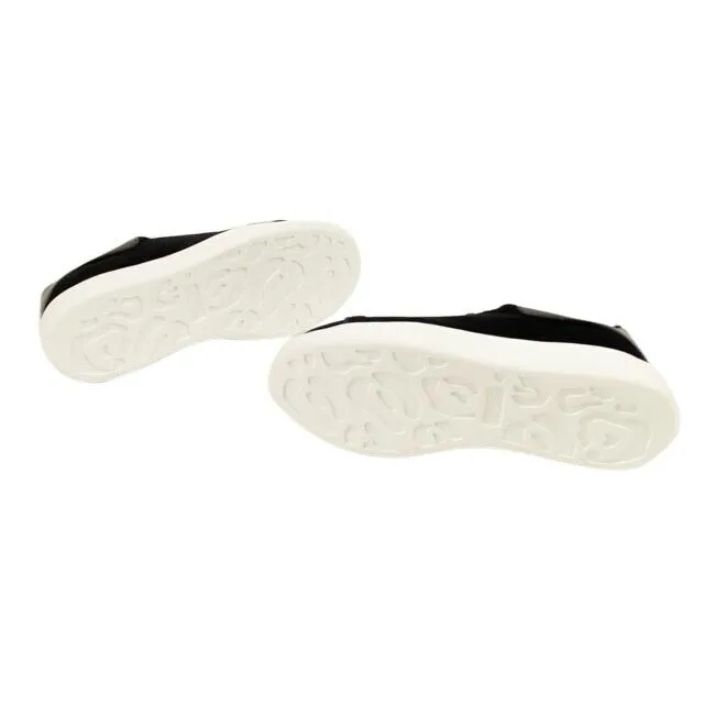 White & Paris Blue Oversized Sneakers