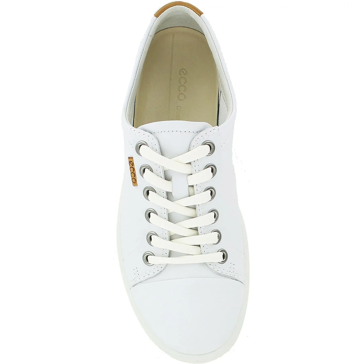 Women's Ecco Soft 7 Sneaker White Leather